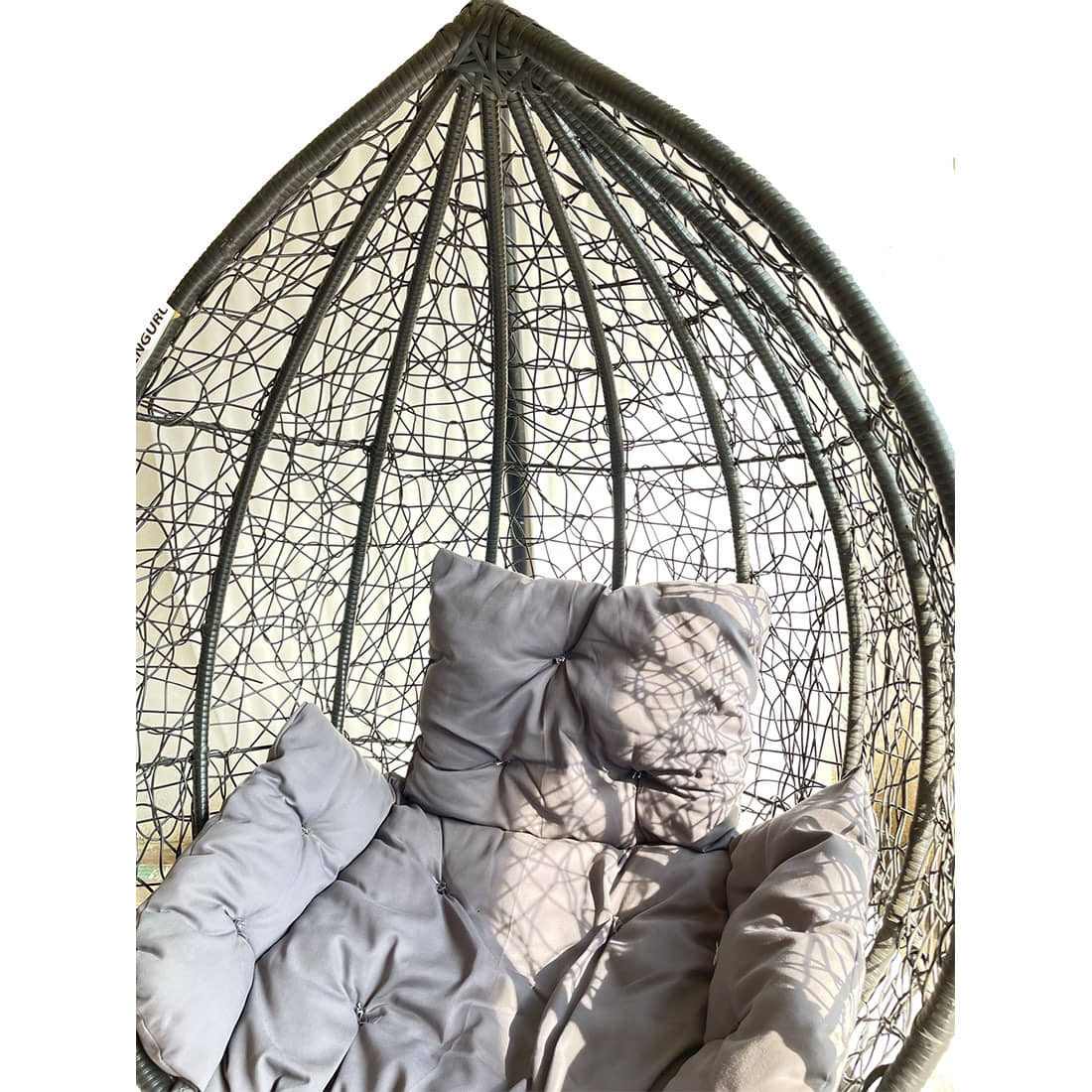 Swing Chair with Stand & Cushion