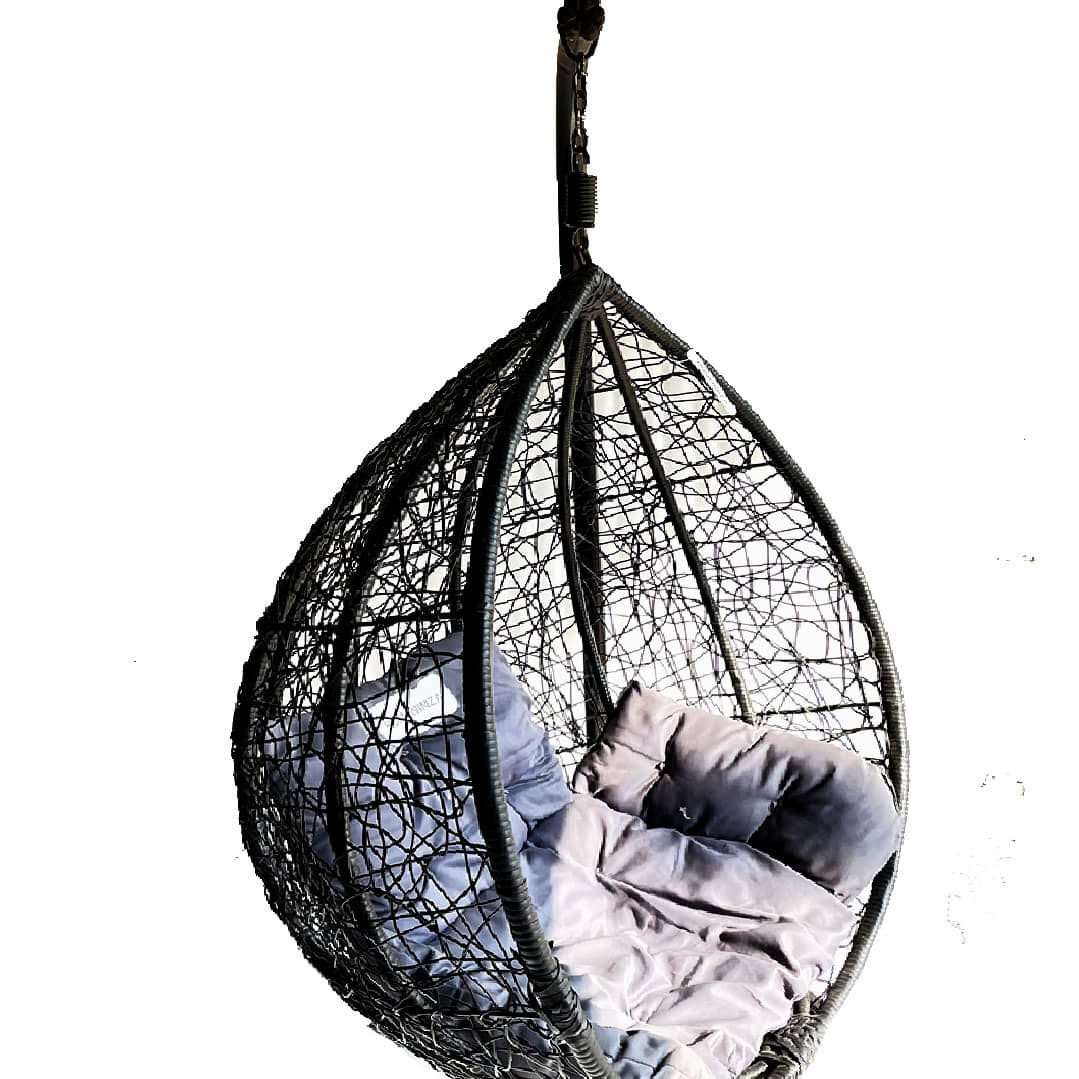 Swing Chair with Stand & Cushion