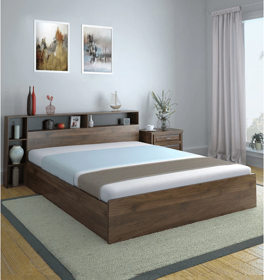 King Size Bed With Hydraulic Storage - photo