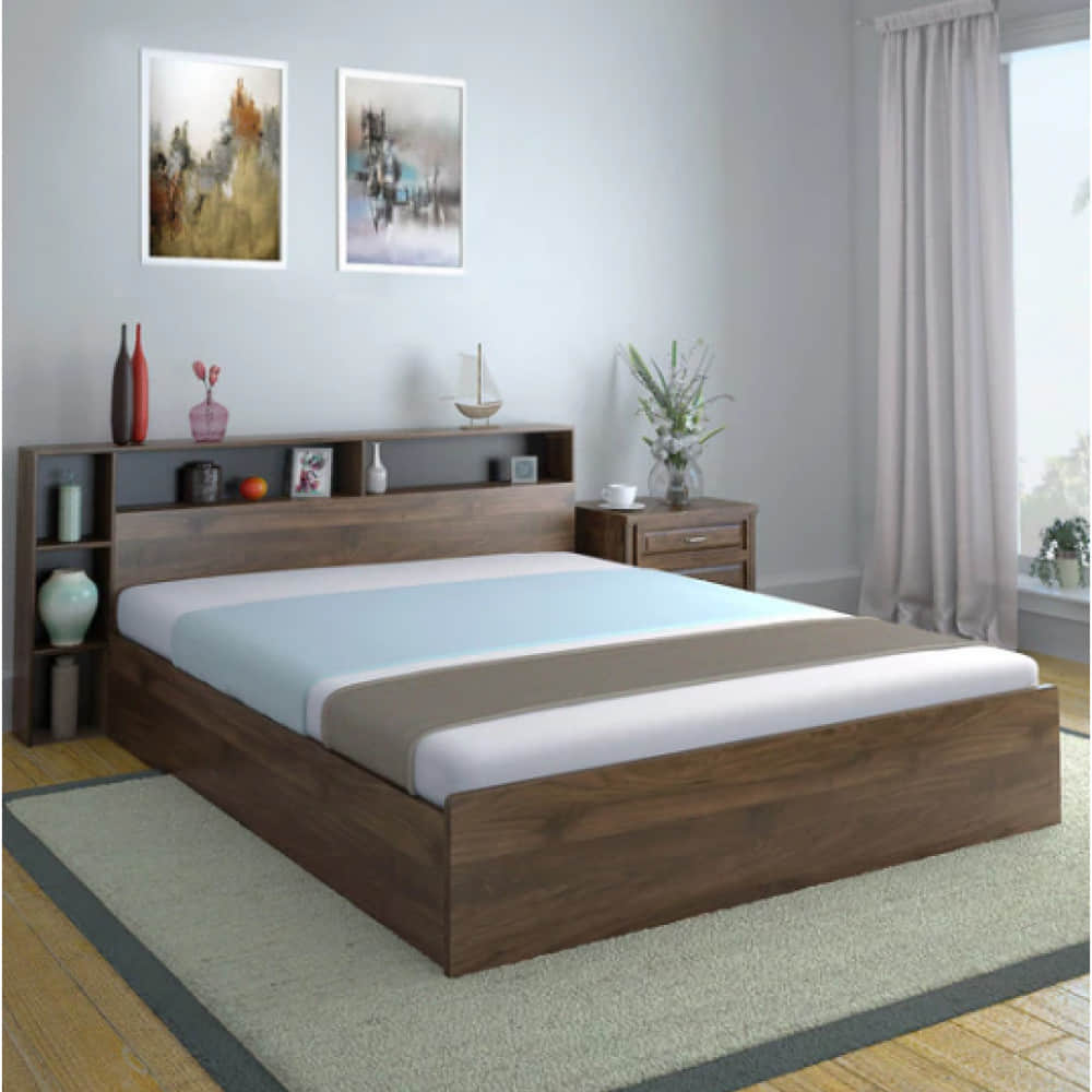 King Size Bed With Hydraulic Storage - photo