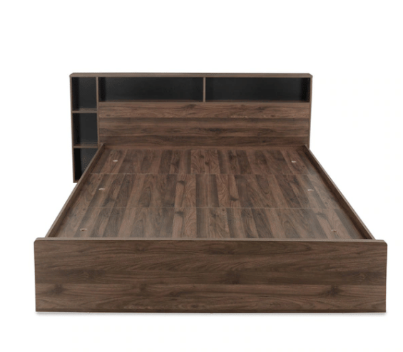 King Size Bed With Hydraulic Storage - rear_view
