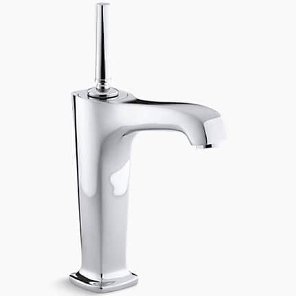 Margaux Single-control tall lavatory faucet, - front_view