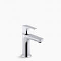 Single-control Pillar Lavatory Faucet In Polished Chrome K-72326IN-4-CP - rear_view