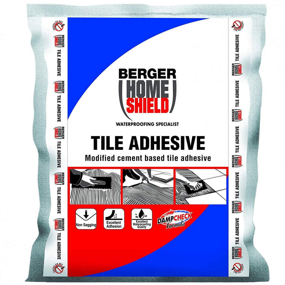 Berger Paints Home Shield Tile Adhesive (30 Kg) - photo