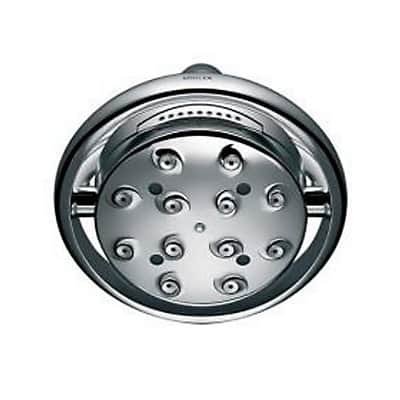 Flip Side Shower Head With Changing Sprays - top_view