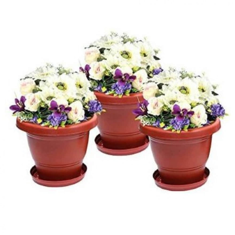 Heavy Duty Plastic  Flower Pots - photo