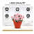 Heavy Duty Plastic  Flower Pots - rear_view