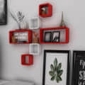 Rectangle and cube shape Wall shelf - photo