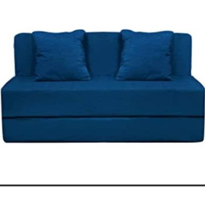 Athens Navy Blue Sofa Cum Bed