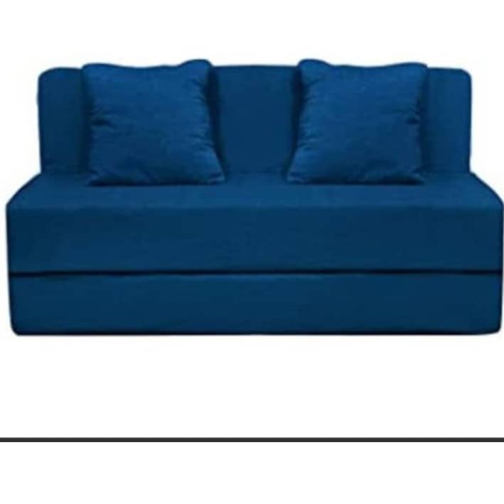 Athens Navy Blue Sofa Cum Bed