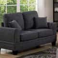 Furny Brooks Fabric 5 Seater Sofa Set - front_view
