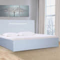 King Size Wooden Bed - top_view