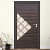 Designer Mica Walnut Brown Door - top_view
