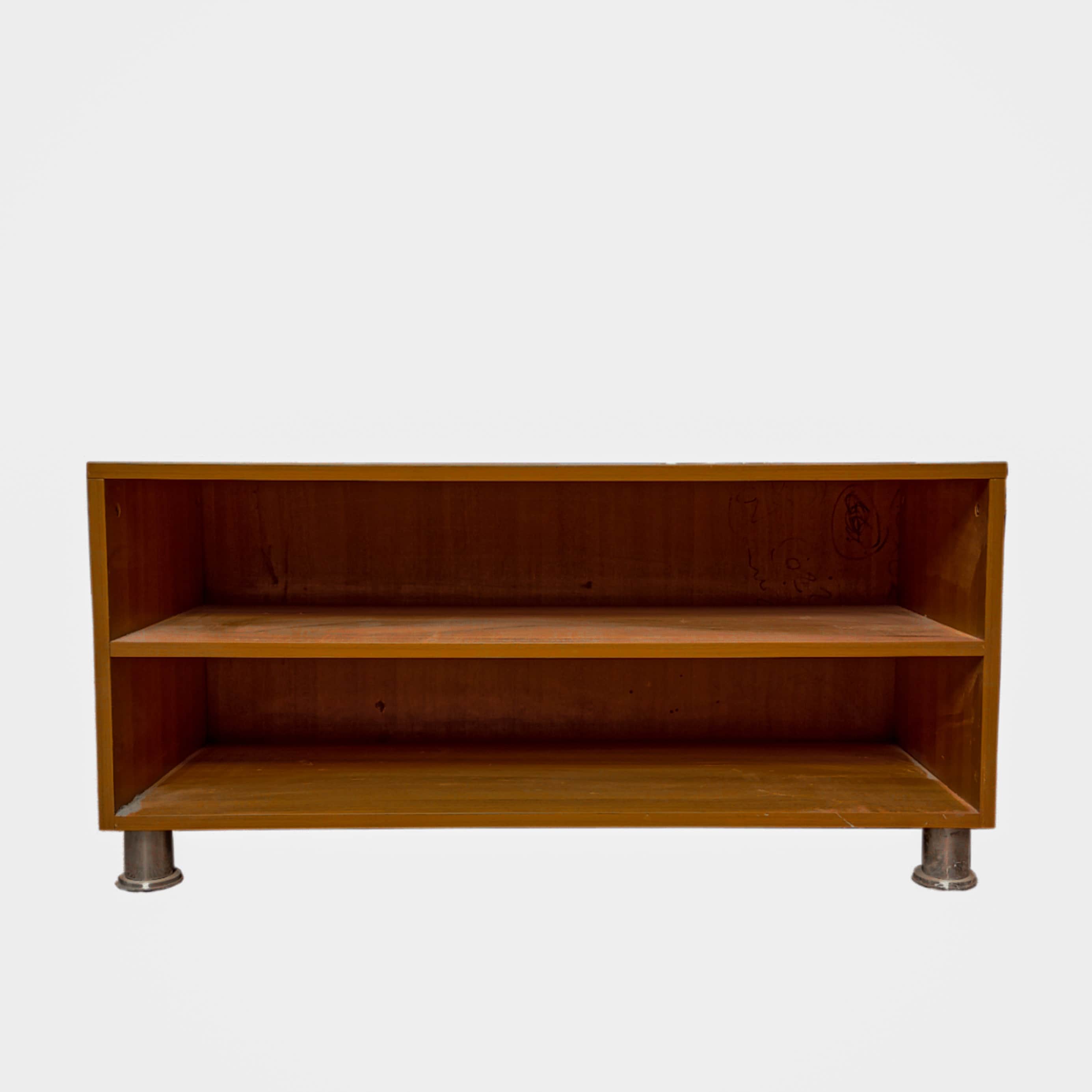 Bruges Wooden Shoe  In Exotic Teak Finish - front_view