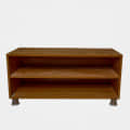 Bruges Wooden Shoe  In Exotic Teak Finish - top_view