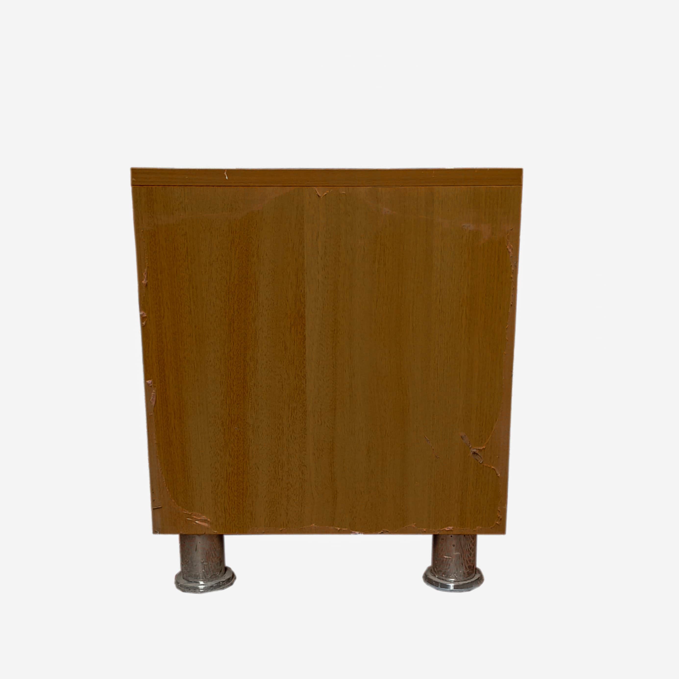 Bruges Wooden Shoe  In Exotic Teak Finish - left_view