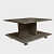 Engineered Wood Coffee Table - rear_view