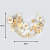 Gold Flower Wall Art Decorative - top_view