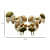 Multicolored Wrought Luv Ginko Left & Right Metal Wall Art - top_view