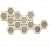 Gold Malini Decorative Metal Wall Art - photo