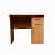 Engineered Wood Study Table - front_view