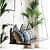 Teakwood/Sheesham Wood Brass Chain Swing - photo