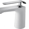 Pearl Glory Basin Mixer Faucet - top_view