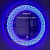 LED Glass Round Mirror Light - photo
