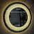 LED Glass Round Mirror Light - top_view