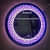 LED Glass Round Mirror Light - rear_view