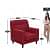 Wooden Lounge Chair - rear_view