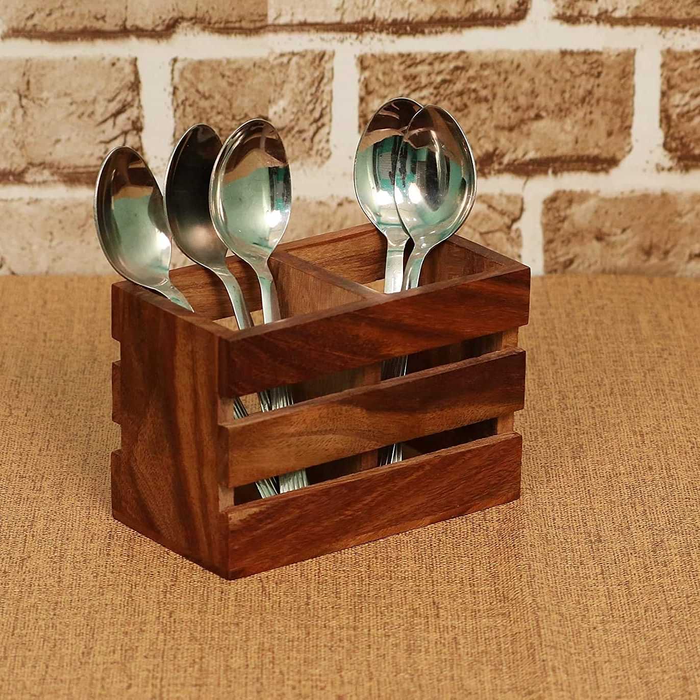Wooden Spoon Stand - photo