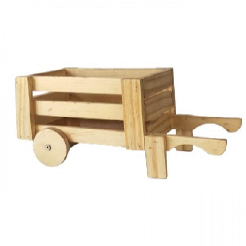 Wooden Khatola- Handicraft Bullock Cart/Bailgadi Showpiece for Decor Home Drawing Room, Traditional & Antique Gift Item - photo
