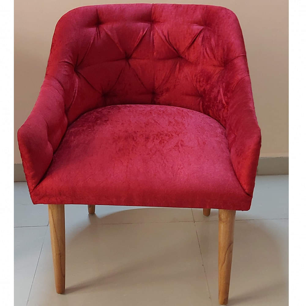 Luxury Chair in Red Color - photo