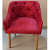 Luxury Chair in Red Color - front_view