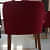 Luxury Chair in Red Color - rear_view