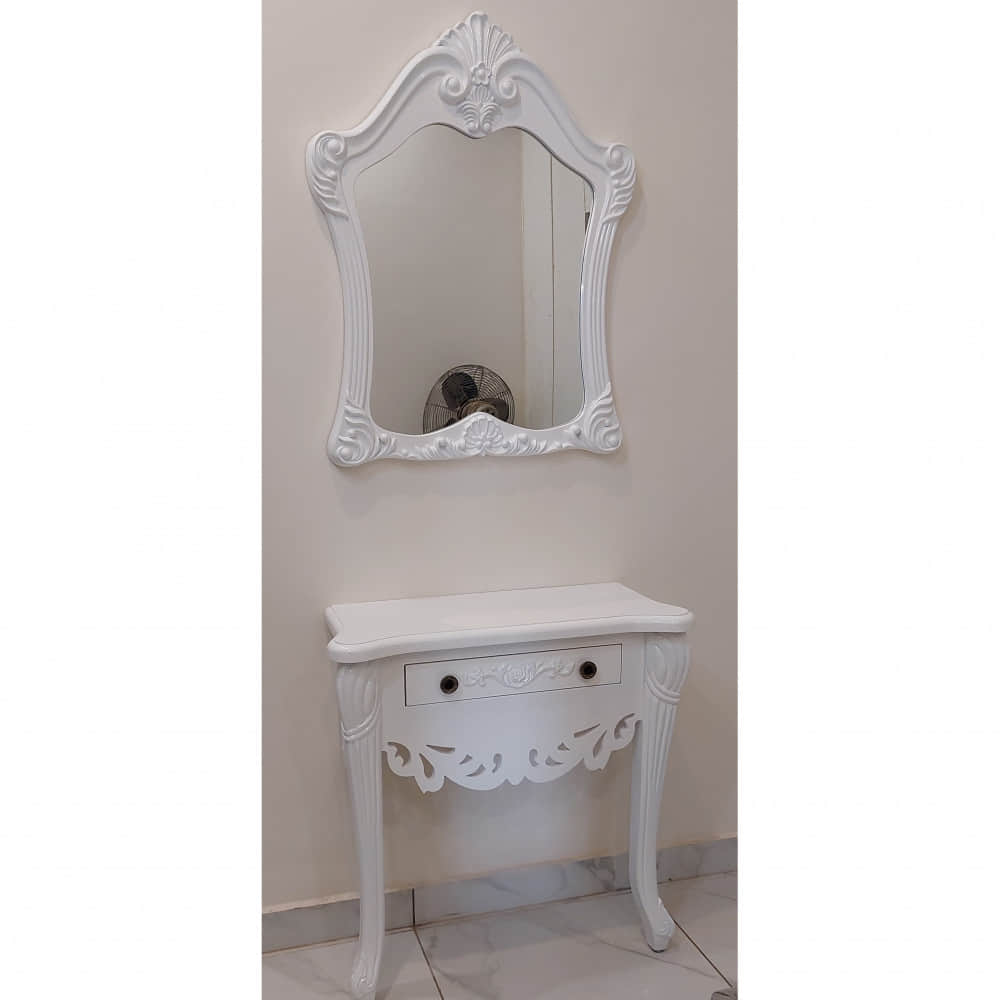 Dressing Console with Mirror - photo