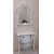 Dressing Console with Mirror - front_view