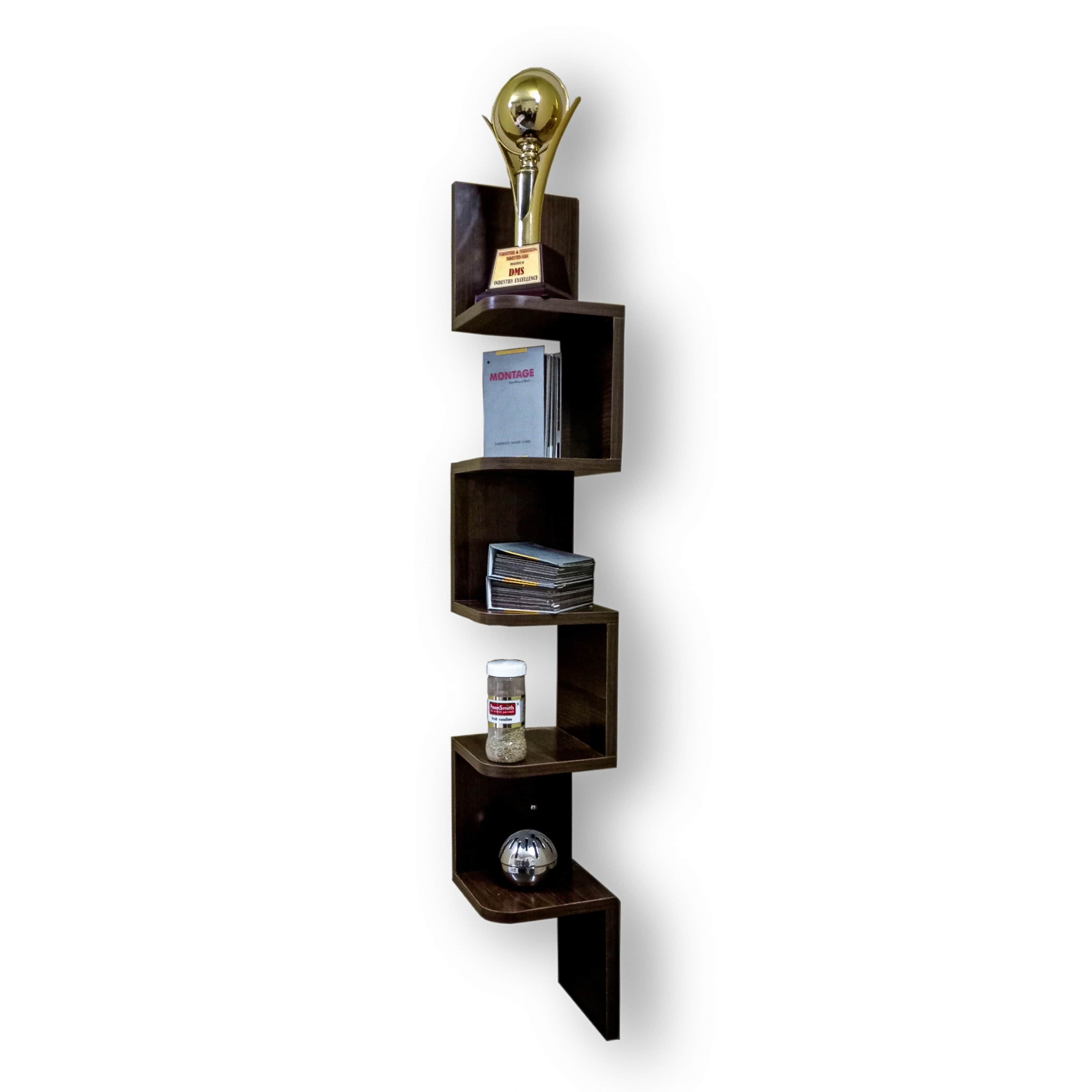 Pre-Assembled wall shelf - front_view