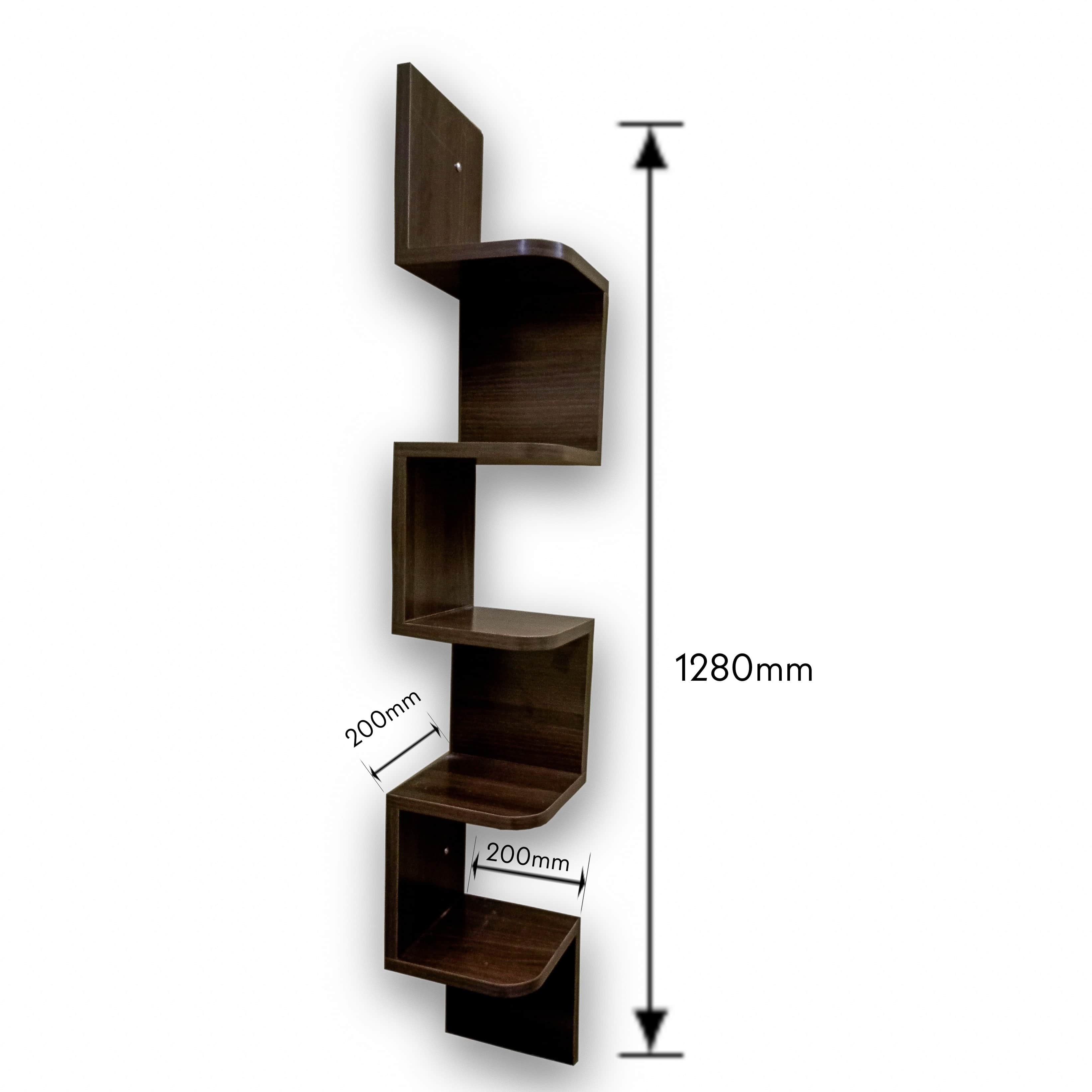 Pre-Assembled wall shelf - rear_view
