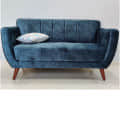 Dave 3 Seater Sofa in Blue Colour - photo