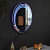 Oval LED  Wall Mirror - top_view