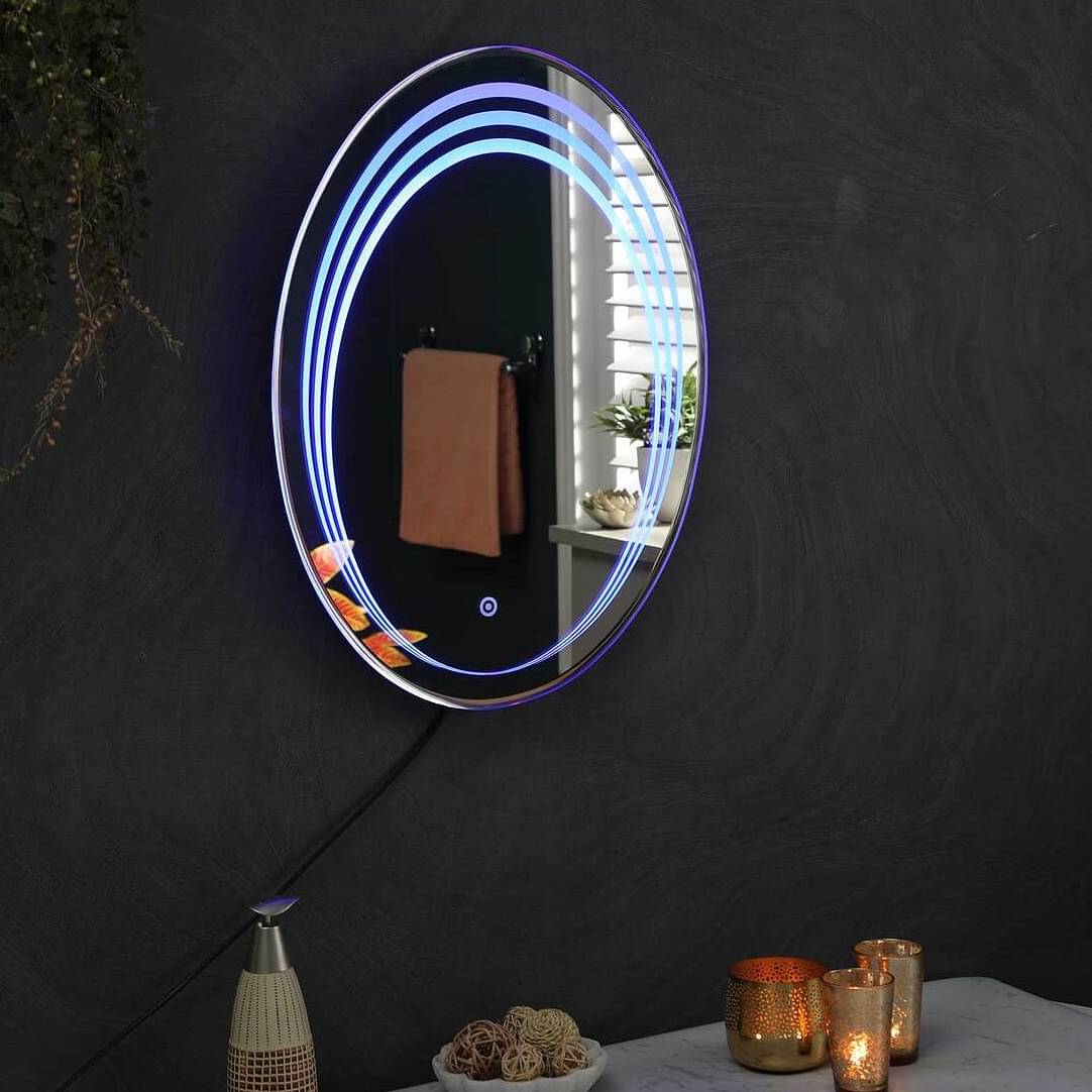 Oval LED  Wall Mirror