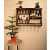 Bar Cabinets for Home with Glass Hanging Space - left_view