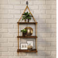 Rustic Wall Decor Swing Shelf (Set of 3 Tier, 15 x 5 Inch) - photo