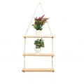 Rustic Wall Decor Swing Shelf (Set of 3 Tier, 15 x 5 Inch) - front_view