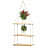 Rustic Wall Decor Swing Shelf (Set of 3 Tier, 15 x 5 Inch) - left_view