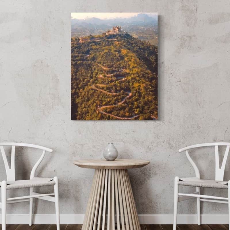 Fort wall art Painting - front_view