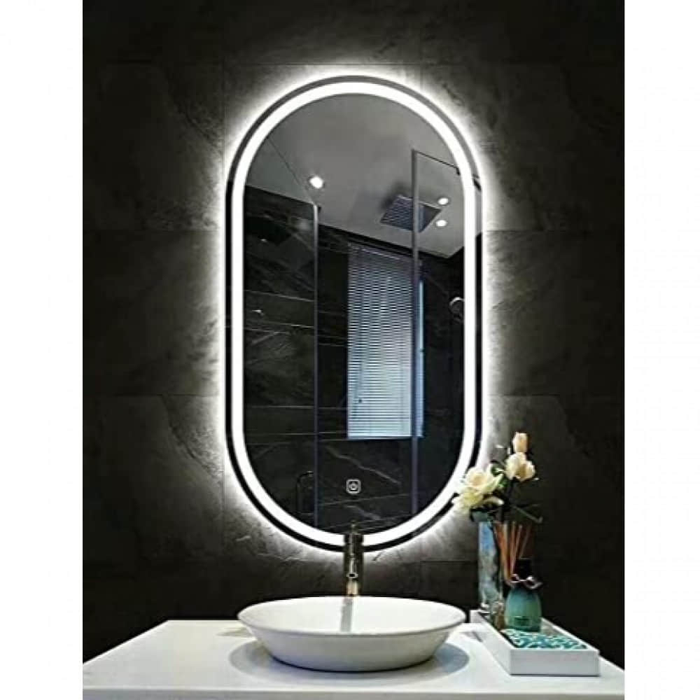 Glass Led Wall Mount Mirror - photo