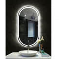 Glass Led Wall Mount Mirror - rear_view